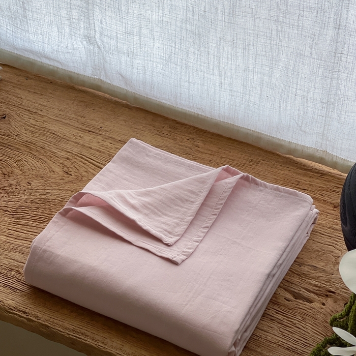 91家纺网 家纺一手货源 找家纺 （总）三味舒屋 2025新款全棉纯棉双层纱单品系列-单床单