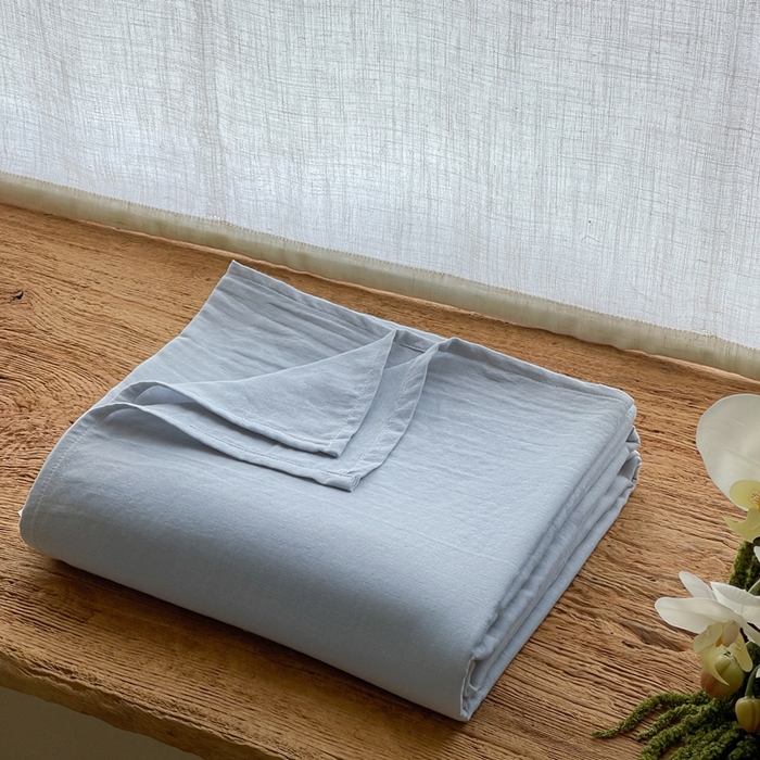 三味舒屋 2025新款全棉纯棉双层纱单品系列-单床单 海岛迷雾