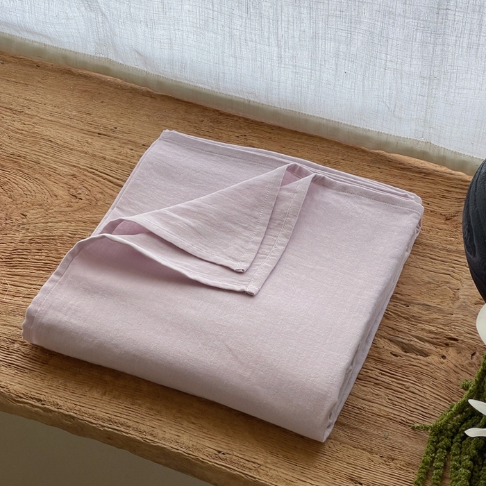 三味舒屋 2025新款全棉纯棉双层纱单品系列-单床单 香芋奶昔