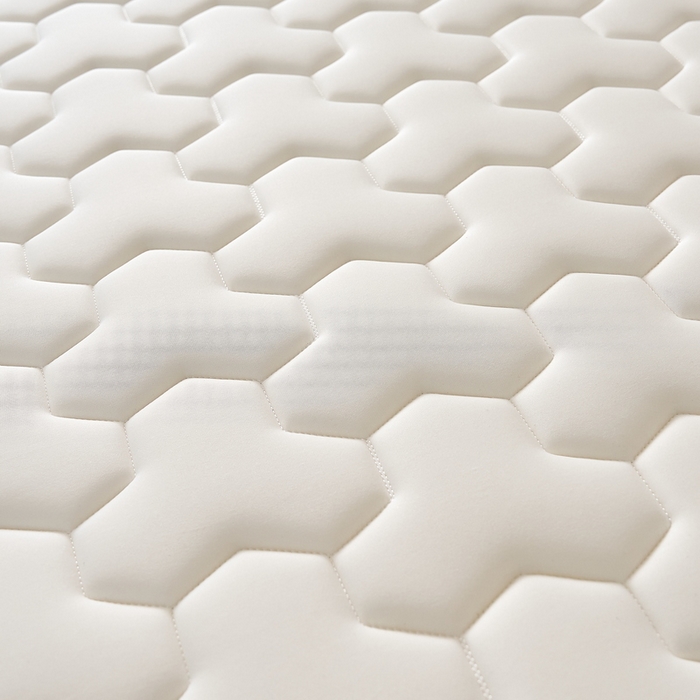 91家纺网 家纺一手货源 找家纺 奇丝雅 2025新款宝石双拼高密记忆棉立体乳胶床垫 宝石蓝（9公分）