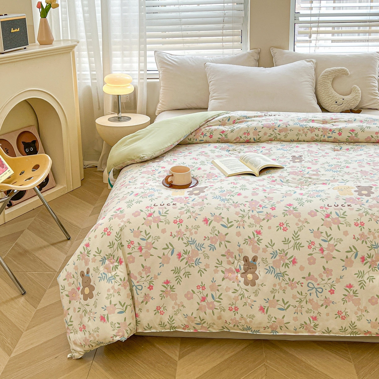 91家纺网 家纺一手货源 找家纺 梵蒂莎 2025秋冬新品云朵棉新疆棉花被冬被棉被被芯被子春秋被许愿熊秋冬被系列