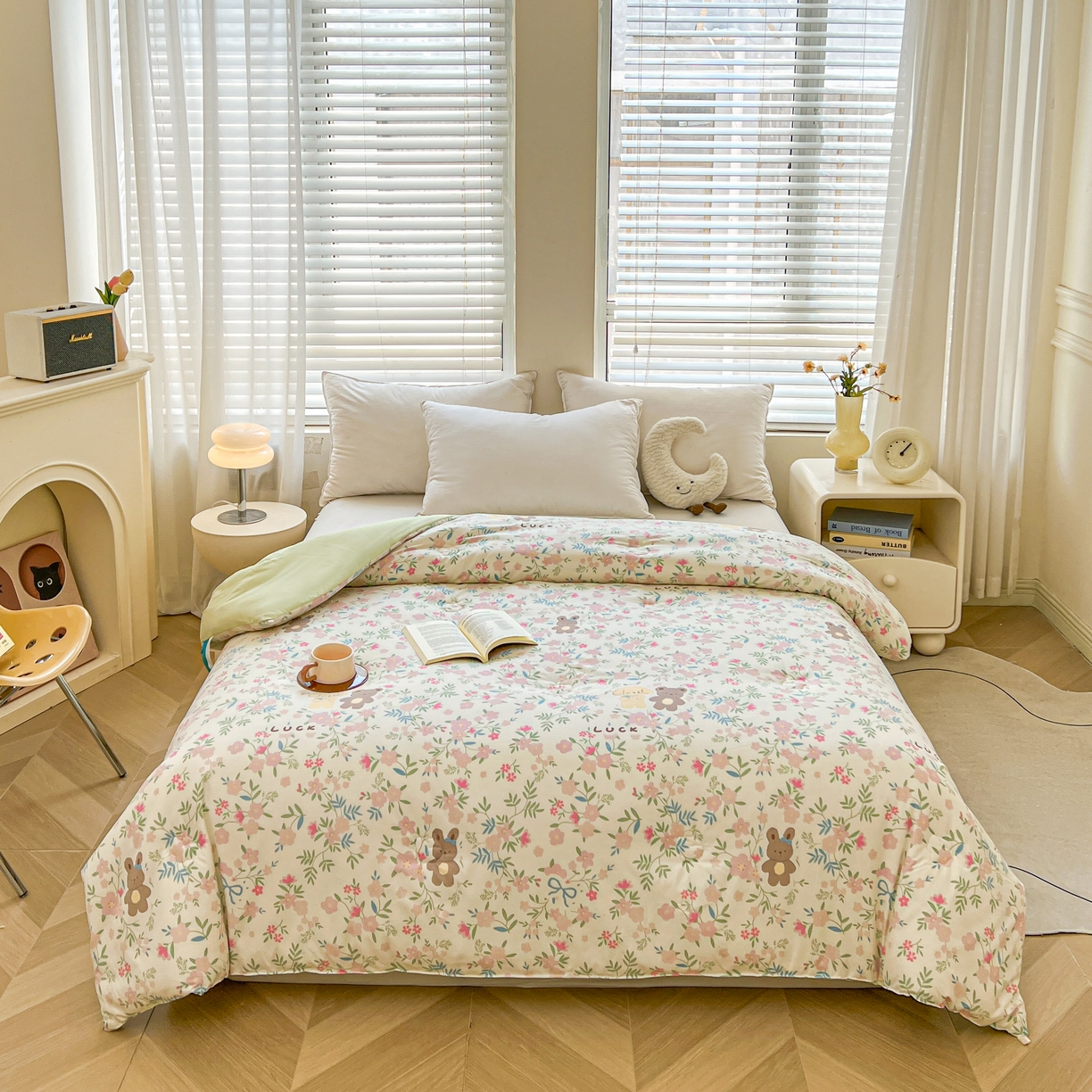 91家纺网 家纺一手货源 找家纺 梵蒂莎 2025秋冬新品云朵棉新疆棉花被冬被棉被被芯被子春秋被许愿熊秋冬被系列