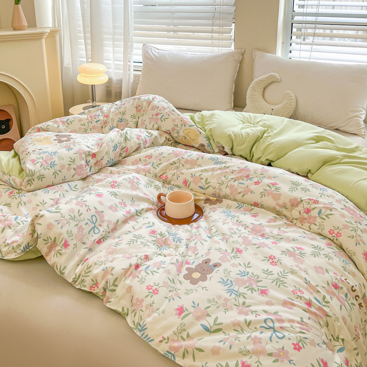 91家纺网 家纺一手货源 找家纺 梵蒂莎 2025秋冬新品云朵棉新疆棉花被冬被棉被被芯被子春秋被许愿熊秋冬被系列