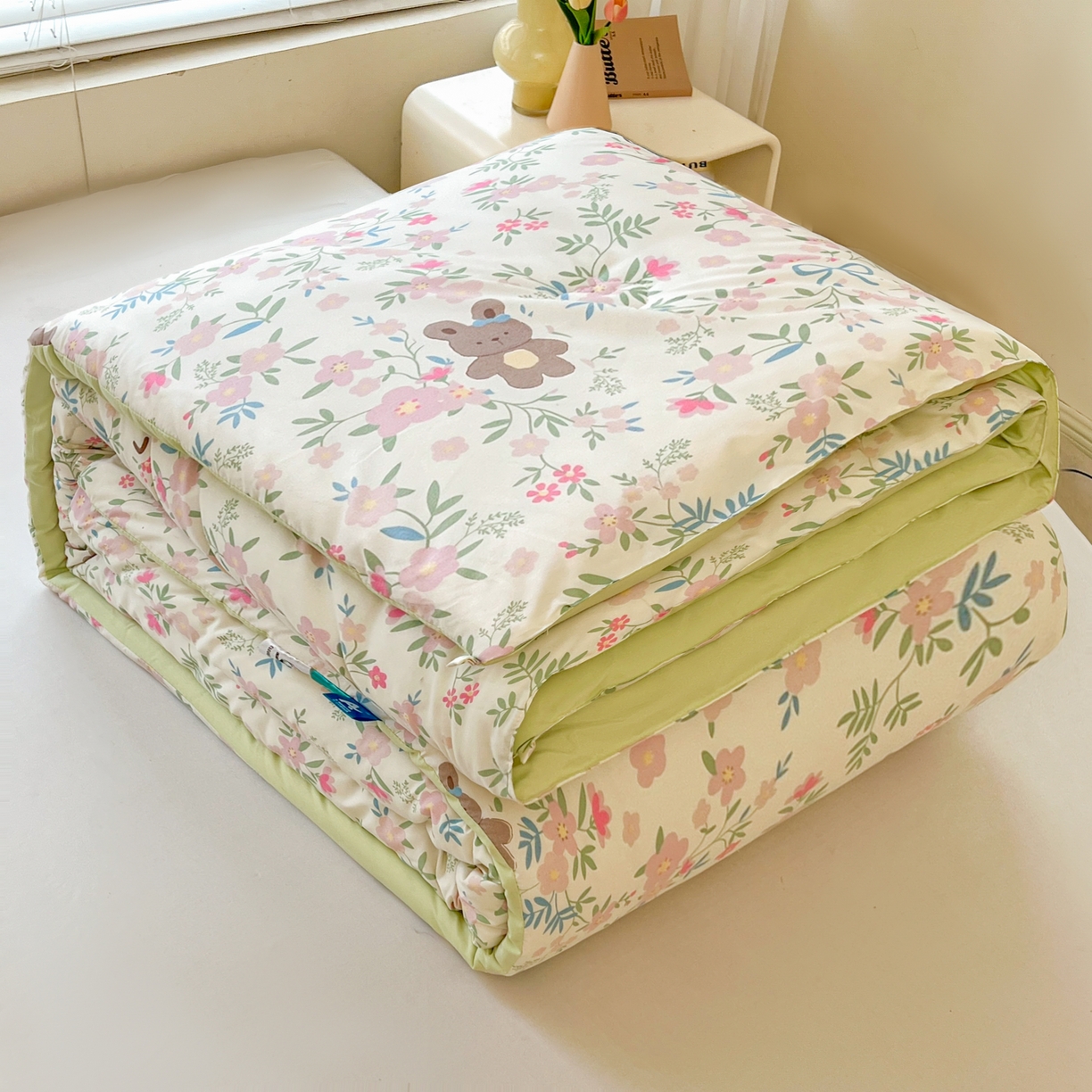 91家纺网 家纺一手货源 找家纺 梵蒂莎 2025秋冬新品云朵棉新疆棉花被冬被棉被被芯被子春秋被许愿熊秋冬被系列