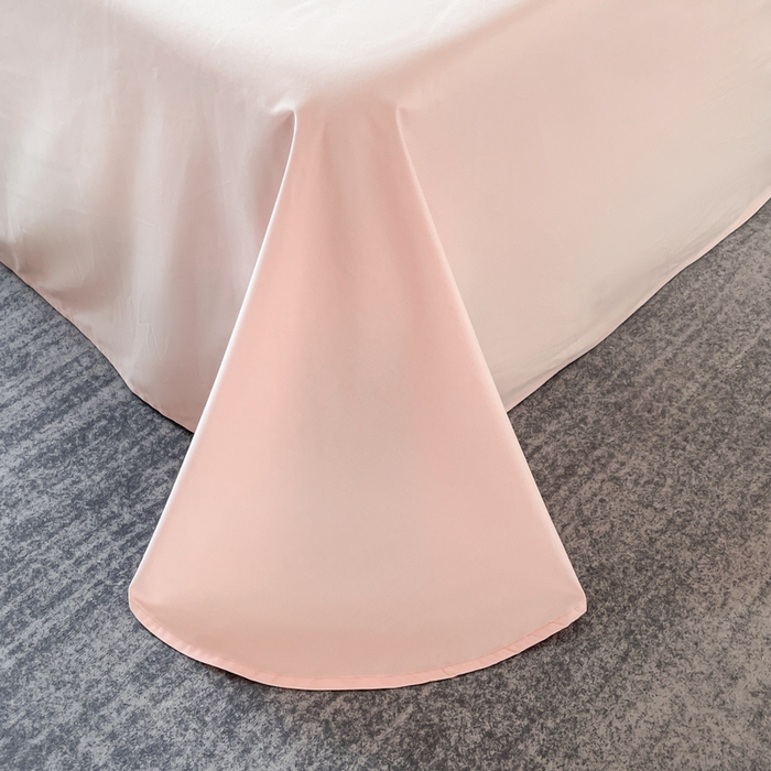 91家纺网 家纺一手货源 找家纺 桃园 2025新款A类长绒棉纯棉不掉毛磨毛高端礼盒四件套-半亩花田 半亩花田-少女粉