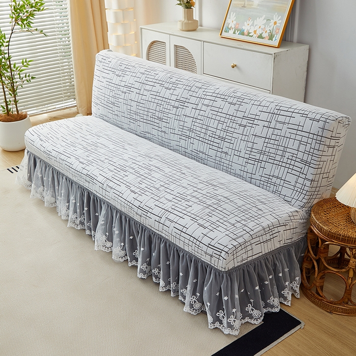 91家纺网 家纺一手货源 找家纺 （总）丝绮鹿 2025新款裙边沙发床套