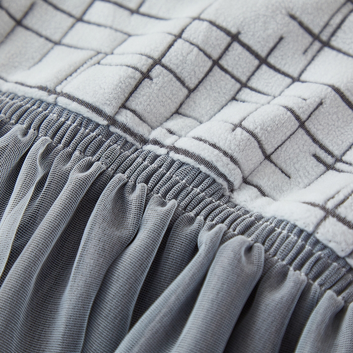 91家纺网 家纺一手货源 找家纺 （总）丝绮鹿 2025新款裙边沙发床套