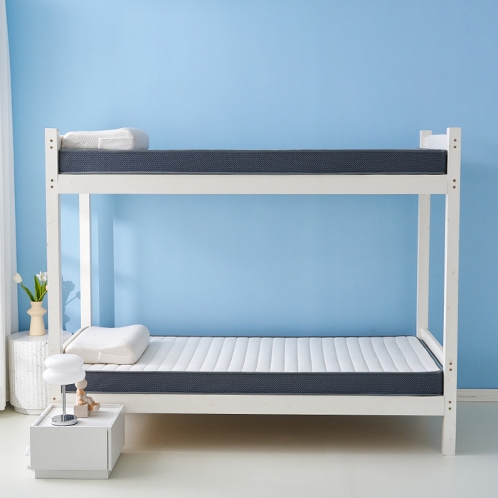 91家纺网 家纺一手货源 找家纺 奇丝雅 2025新款牛奶丝学生宿舍床专用加厚记忆棉海绵立体乳胶床垫【高密记忆棉】 牛奶-白（6公分）