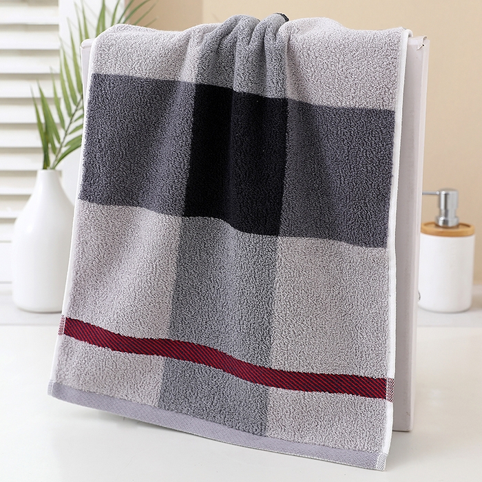 娇兰毛巾 2025新款7A抗菌阁毛巾 灰色 76*34cm/条