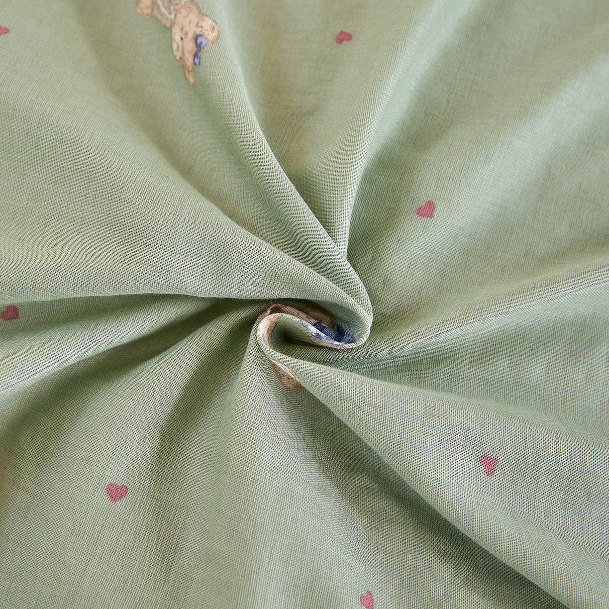 91家纺网 家纺一手货源 找家纺 （总）锦罗绣 2025新款全棉双层纱印花单被套（第二批）