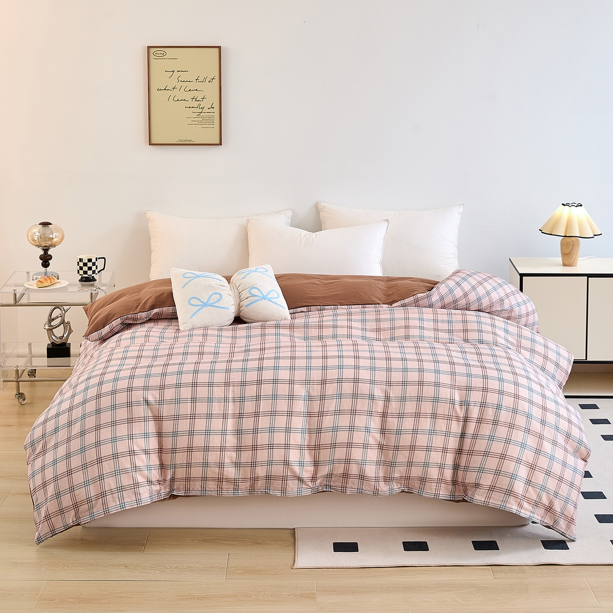 91家纺网 家纺一手货源 找家纺 （总）锦罗绣 2025新款全棉双层纱印花单被套（第二批）