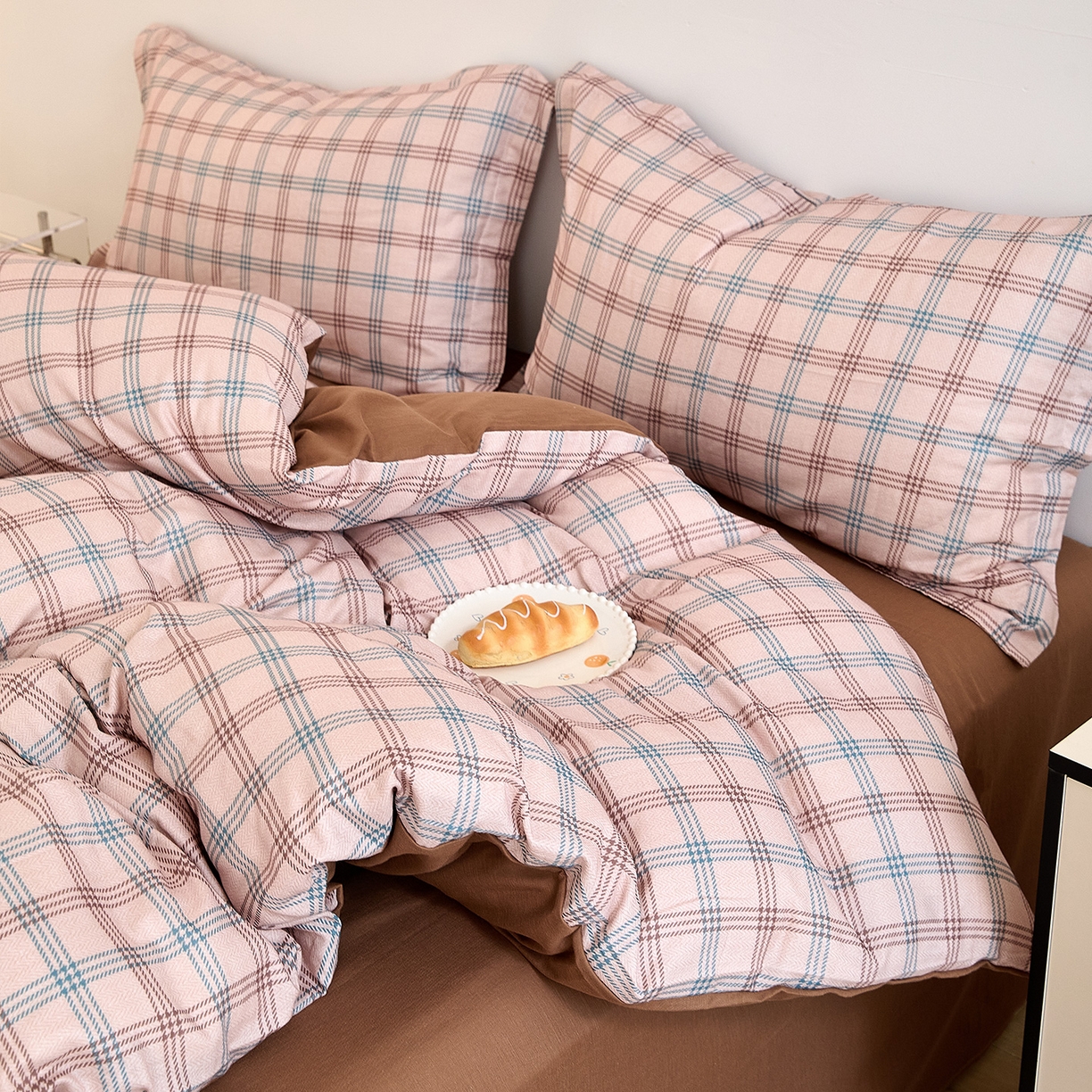 91家纺网 家纺一手货源 找家纺 锦罗绣 2025新款全棉双层纱印花单被套（第二批） 格调王