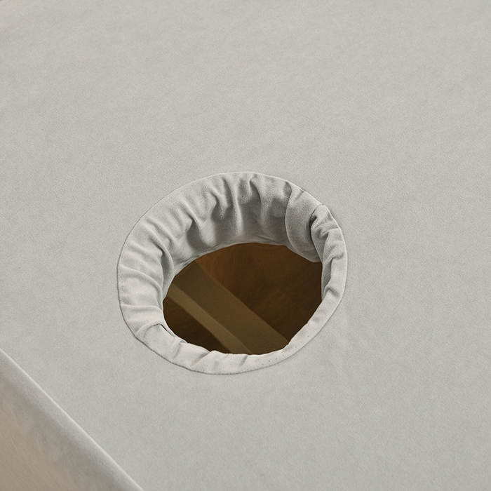 91家纺网 家纺一手货源 找家纺 不打烊家纺 2025新款全棉有氧双层纱羊毛尼美容床罩系列套件-叶繁枝茂 叶繁枝茂-灰色