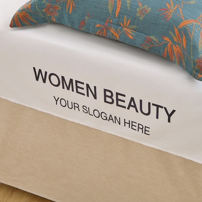 91家纺网 家纺一手货源 找家纺 （总）不打烊家纺 2025新款全棉有氧双层纱羊毛尼美容床罩系列套件-叶繁枝茂