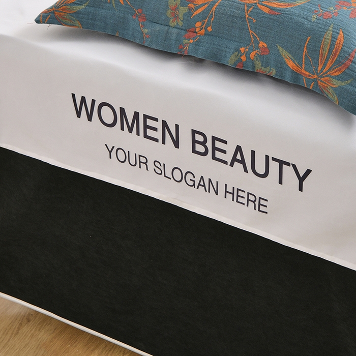 91家纺网 家纺一手货源 找家纺 不打烊家纺 2025新款全棉有氧双层纱羊毛尼美容床罩系列套件-叶繁枝茂 叶繁枝茂-黑色