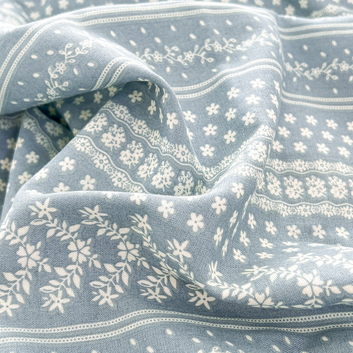 91家纺网 家纺一手货源 找家纺 锦罗绣 2025新款全棉双层纱印花单被套（第二批） 原野