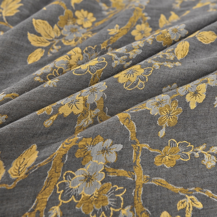 91家纺网 家纺一手货源 找家纺 （总）不打烊家纺 2025新款全棉有氧双层纱羊毛尼美容床罩系列套件-梅花颂