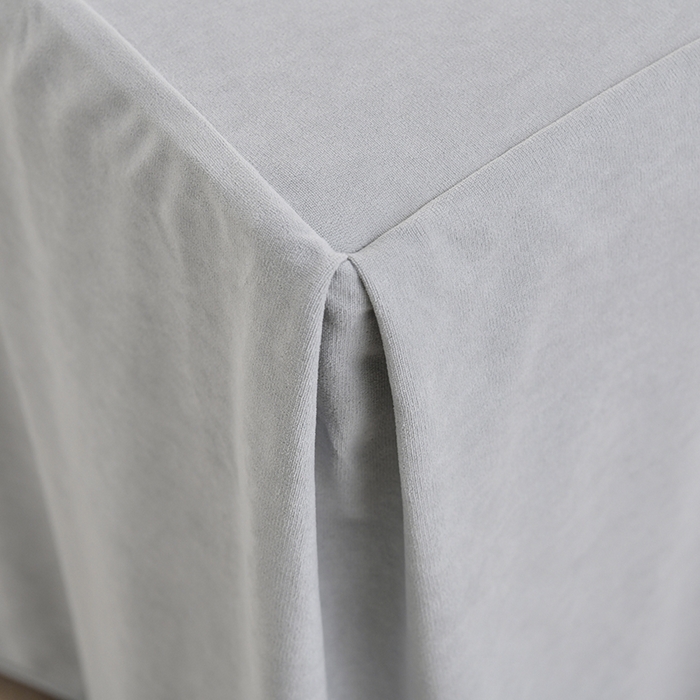 91家纺网 家纺一手货源 找家纺 不打烊家纺 2025新款全棉有氧双层纱羊毛尼美容床罩系列套件-梅花颂 梅花颂-灰色