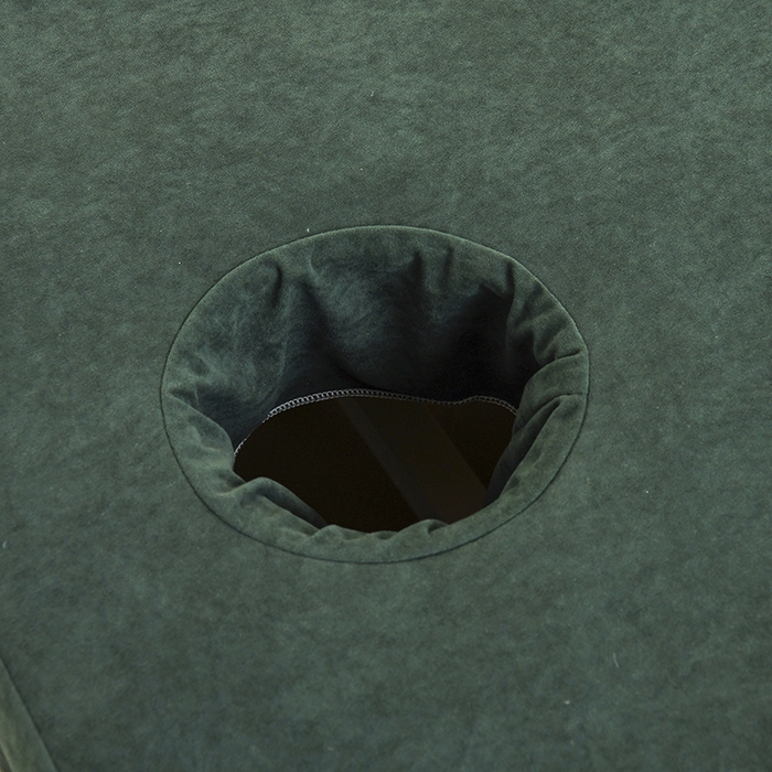 91家纺网 家纺一手货源 找家纺 不打烊家纺 2025新款全棉有氧双层纱羊毛尼美容床罩系列套件-梅花颂 梅花颂-墨绿