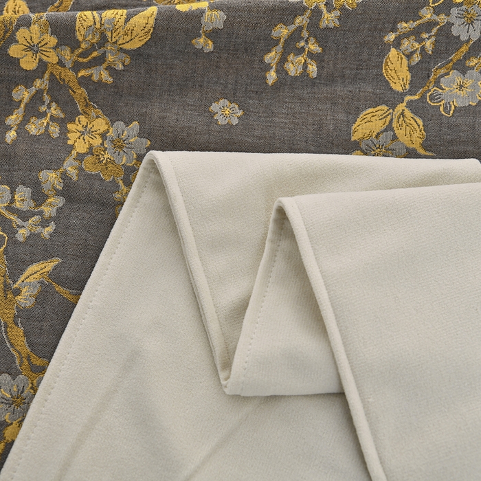 91家纺网 家纺一手货源 找家纺 不打烊家纺 2025新款全棉有氧双层纱羊毛尼美容床罩系列套件-梅花颂 梅花颂-卡其