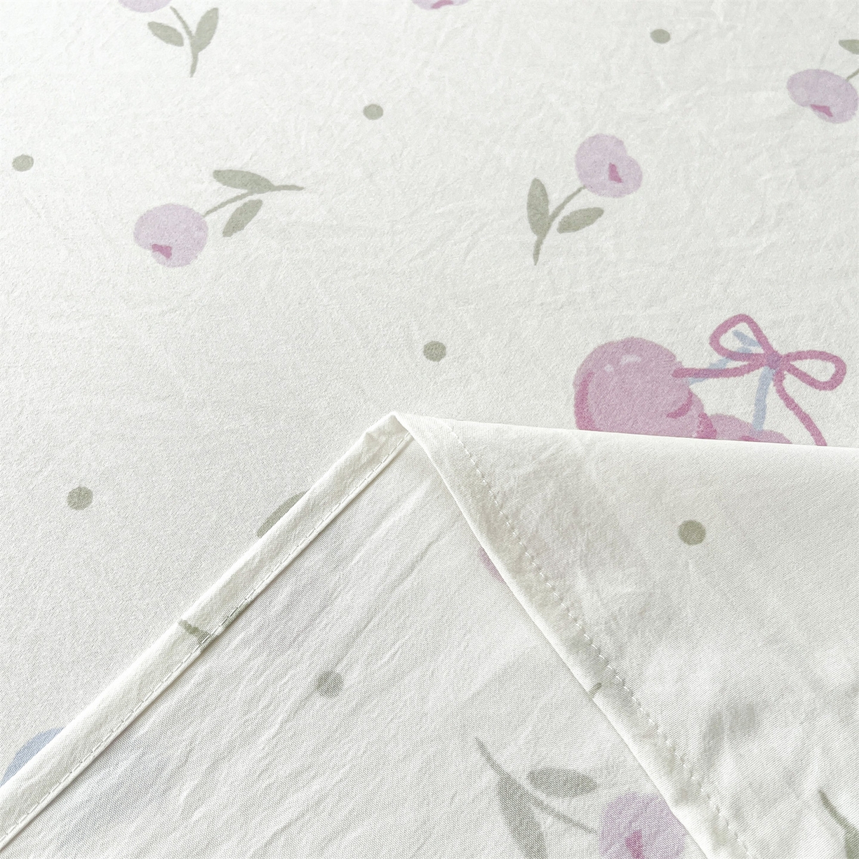 91家纺网 家纺一手货源 找家纺 （总）盛秋家纺 2025新款A类水洗棉卡通印花床单单品床单