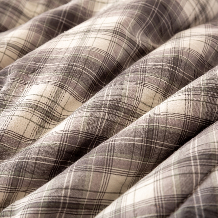 91家纺网 家纺一手货源 找家纺 美梦之都 2025新款全棉纯棉A类新疆棉花冬被被子被芯 灰中格