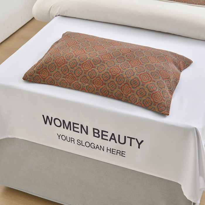 91家纺网 家纺一手货源 找家纺 （总）不打烊家纺 2025新款全棉有氧双层纱羊毛尼美容床罩系列套件-格伦