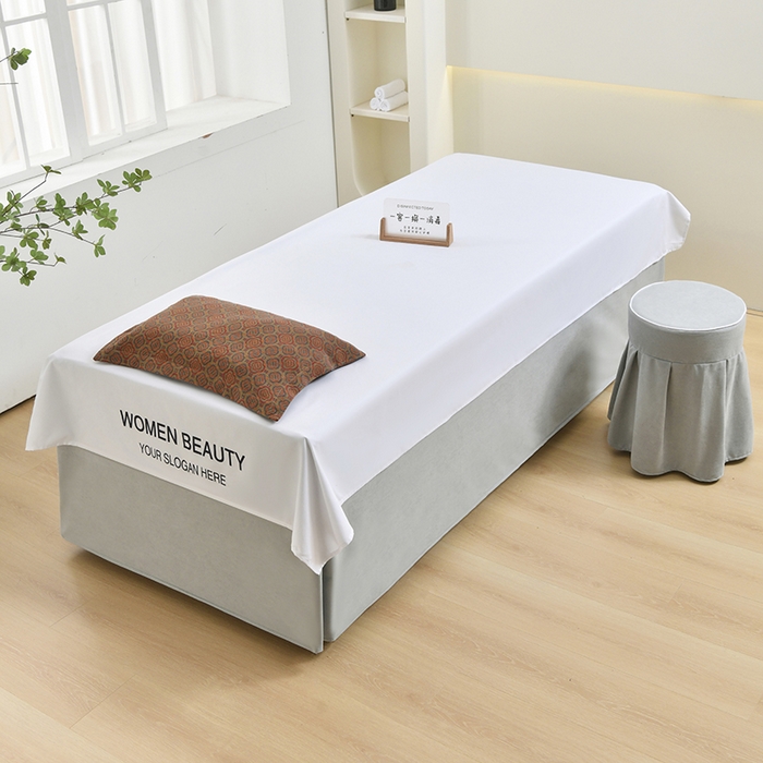 91家纺网 家纺一手货源 找家纺 （总）不打烊家纺 2025新款全棉有氧双层纱羊毛尼美容床罩系列套件-格伦