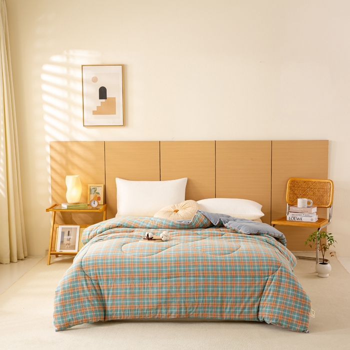 91家纺网 家纺一手货源 找家纺 美梦之都 2025新款全棉纯棉A类新疆棉花冬被被子被芯 简格