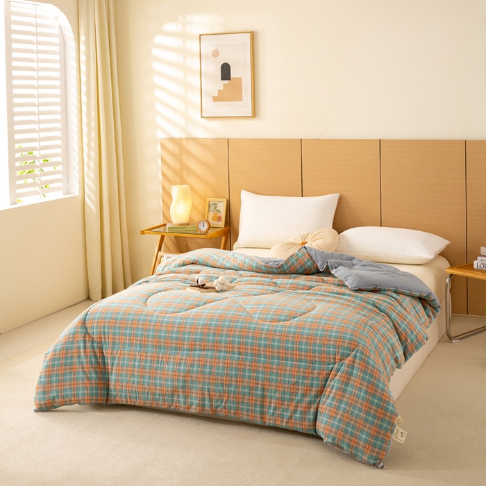 91家纺网 家纺一手货源 找家纺 美梦之都 2025新款全棉纯棉A类新疆棉花冬被被子被芯 简格