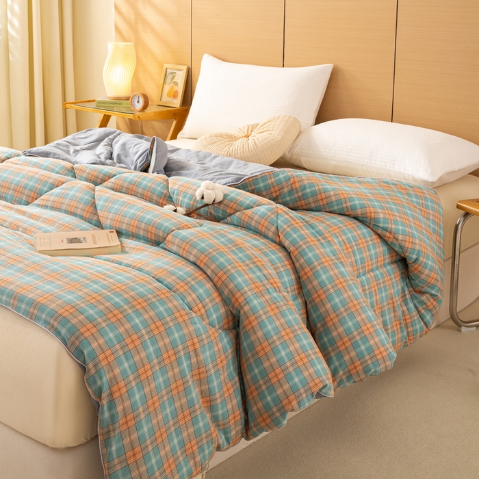 91家纺网 家纺一手货源 找家纺 美梦之都 2025新款全棉纯棉A类新疆棉花冬被被子被芯 简格