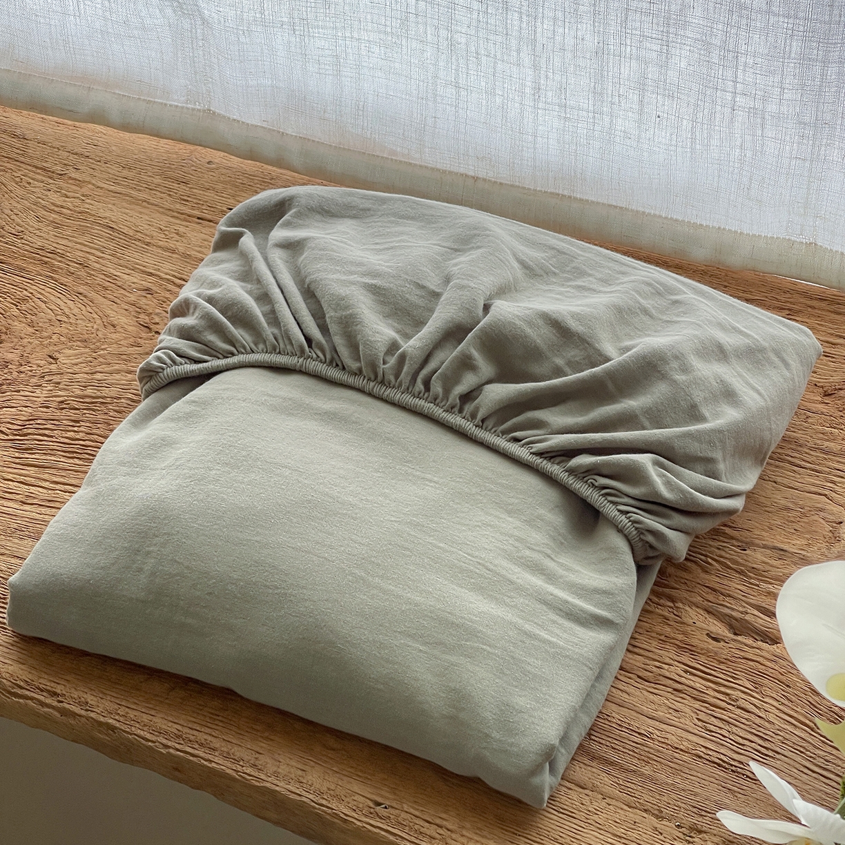 91家纺网 家纺一手货源 找家纺 （总）三味舒屋 2025新款花边美学全棉双层纱单品单床笠