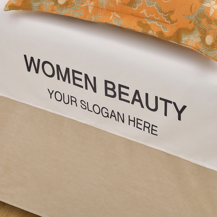 91家纺网 家纺一手货源 找家纺 不打烊家纺 2025新款全棉有氧双层纱羊毛尼美容床罩系列套件-蝶舞 蝶舞-卡其