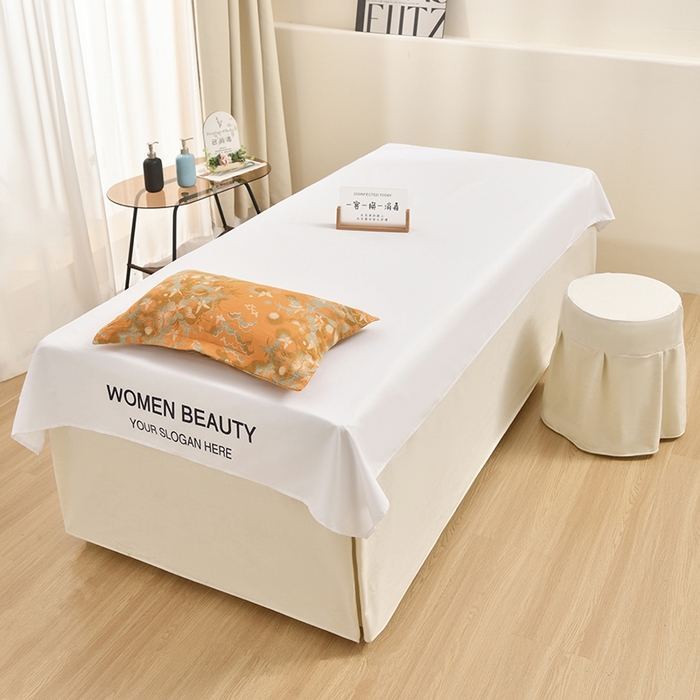 91家纺网 家纺一手货源 找家纺 （总）不打烊家纺 2025新款全棉有氧双层纱羊毛尼美容床罩系列套件-蝶舞