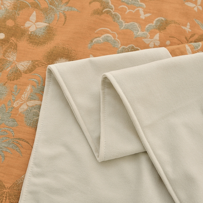 91家纺网 家纺一手货源 找家纺 不打烊家纺 2025新款全棉有氧双层纱羊毛尼美容床罩系列套件-蝶舞 蝶舞-墨绿