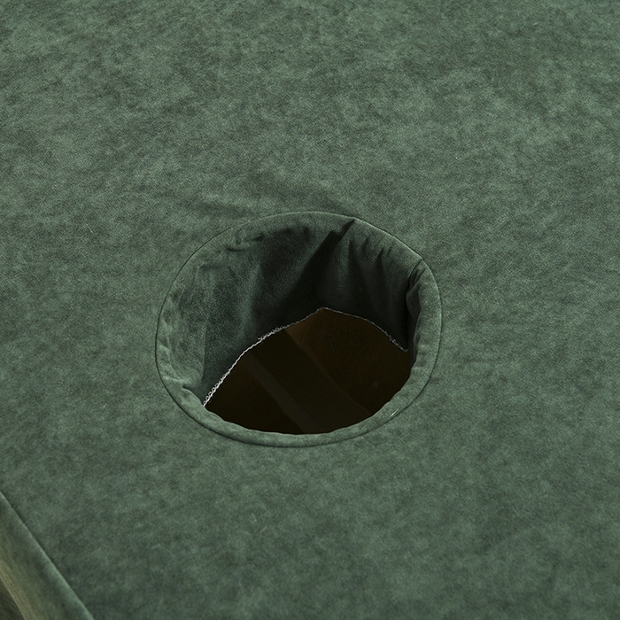 91家纺网 家纺一手货源 找家纺 不打烊家纺 2025新款全棉有氧双层纱羊毛尼美容床罩系列套件-蝶舞 蝶舞-墨绿