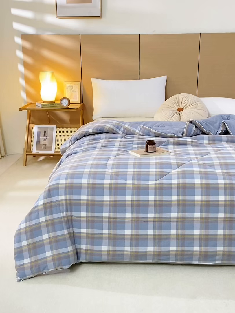 91家纺网 家纺一手货源 找家纺 美梦之都 2025新款全棉纯棉A类新疆棉花冬被被子被芯 简夕兰