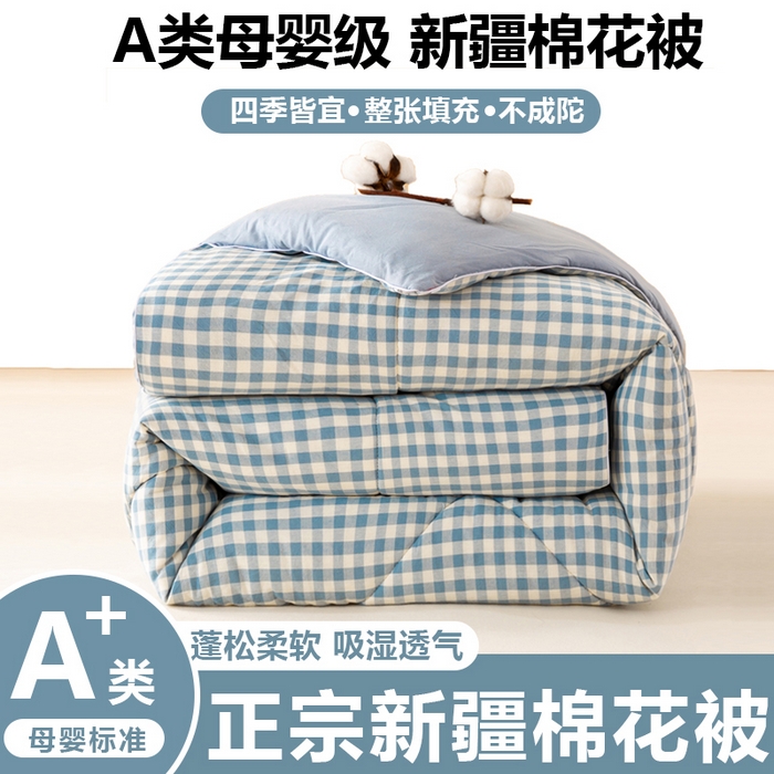 91家纺网 家纺一手货源 找家纺 （总）美梦之都 2025新款A类水洗豆豆绒印花大豆被子被芯