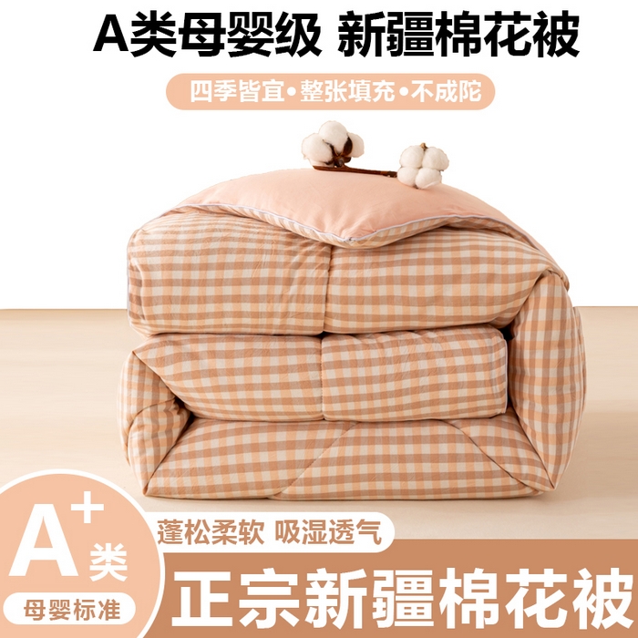 91家纺网 家纺一手货源 找家纺 （总）美梦之都 2025新款A类水洗豆豆绒印花大豆被子被芯