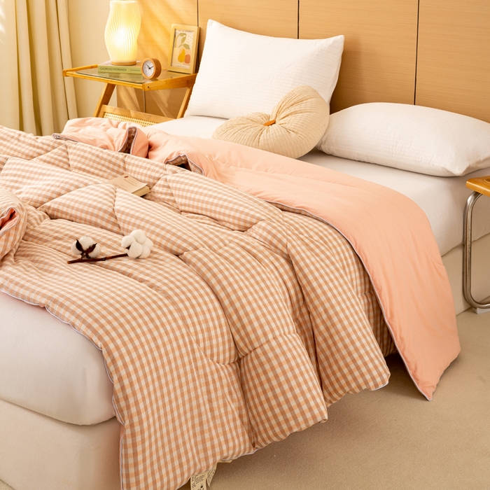 91家纺网 家纺一手货源 找家纺 美梦之都 2025新款全棉纯棉A类新疆棉花冬被被子被芯 玉小格