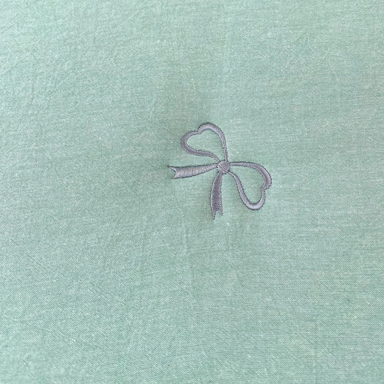 91家纺网 家纺一手货源 找家纺 尊康家纺（原磊科） 2025新款7A抗菌全棉色织水洗棉大豆棉填充床笠-同心结 同心结-翠绿