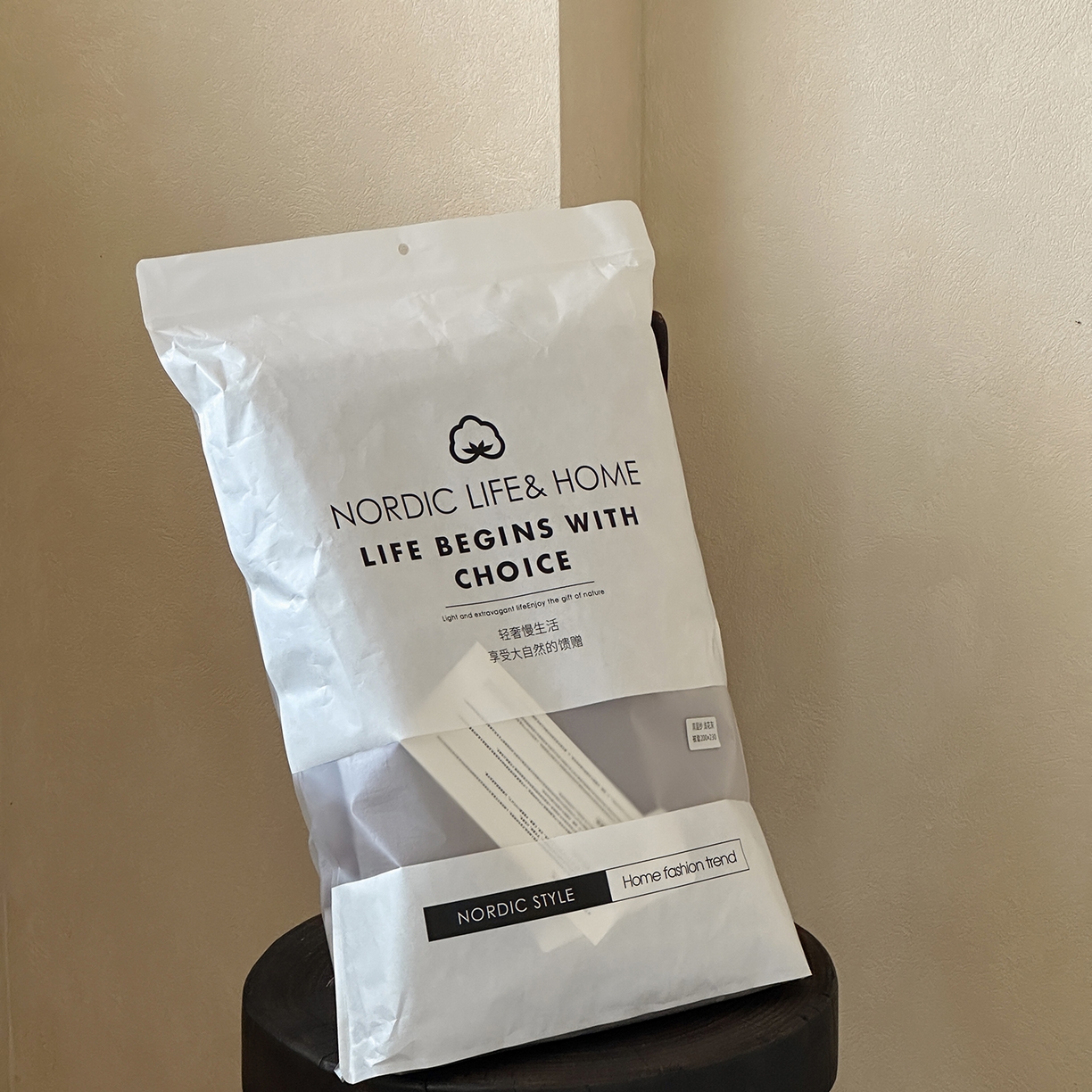 91家纺网 家纺一手货源 找家纺 三味舒屋 2025新款花边美学全棉双层纱单品单被套 组合图仅供展示