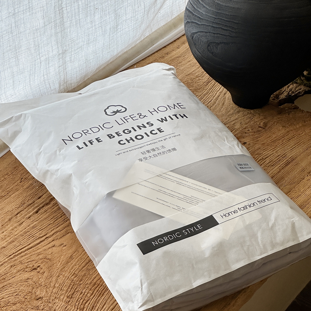 91家纺网 家纺一手货源 找家纺 三味舒屋 2025新款花边美学全棉双层纱单品单被套 组合图仅供展示