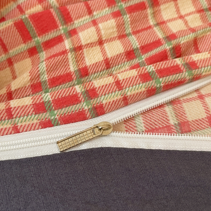 91家纺网 家纺一手货源 找家纺 贝扬思家纺 2025新款云感双层纱印花四件套 圣诞