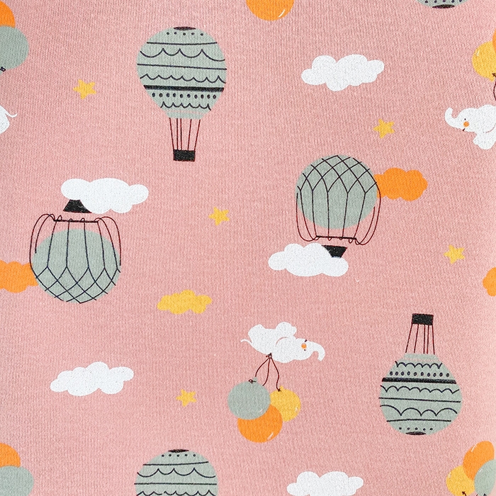 91家纺网 家纺一手货源 找家纺 美丽折家纺 2026新款A类全棉儿童乳胶枕枕头枕芯 气球小象 27x44cm/只（乳胶枕芯+外套+内套）