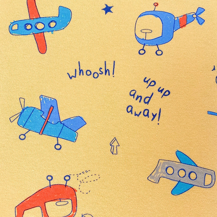 91家纺网 家纺一手货源 找家纺 美丽折家纺 2025新款A类全棉儿童乳胶枕枕头枕芯 梦想飞机 30x50cm/只（乳胶枕芯+外套+内套）