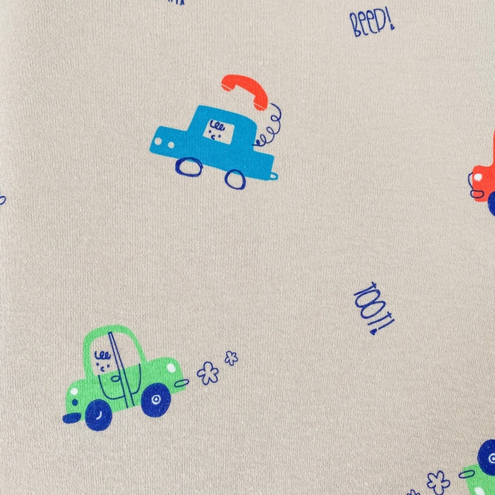 91家纺网 家纺一手货源 找家纺 美丽折家纺 2025新款A类全棉儿童乳胶枕枕头枕芯 米色工程车 30x50cm/只（乳胶枕芯+外套+内套）