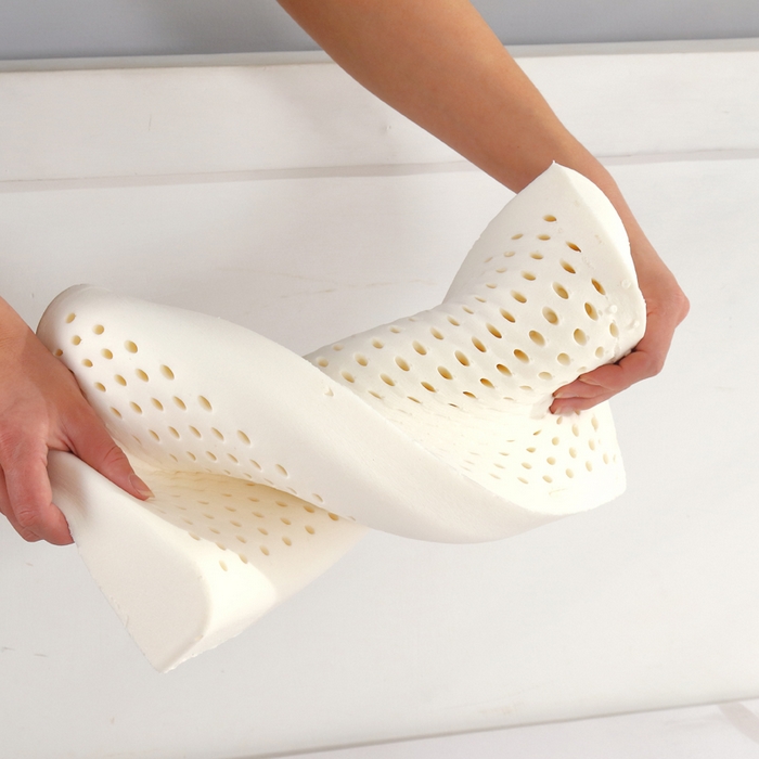 91家纺网 家纺一手货源 找家纺 美丽折家纺 2025新款A类全棉儿童乳胶枕枕头枕芯 内芯仅做展示 30x50cm/只（乳胶枕芯+外套+内套）