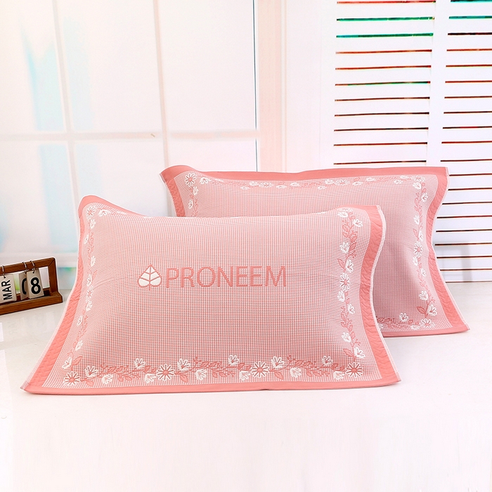 91家纺网 家纺一手货源 找家纺 （总）娇兰毛巾 2025新款7A抗菌全棉精梳棉加厚枕巾（加绑带）