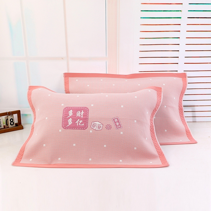 91家纺网 家纺一手货源 找家纺 （总）娇兰毛巾 2025新款7A抗菌全棉精梳棉加厚枕巾（加绑带）